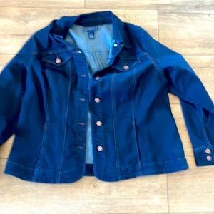 Charter club denim jacket 2X